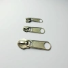 Anti-rust, silent and smooth large metal zipper accessories for luggage and bags details Picture